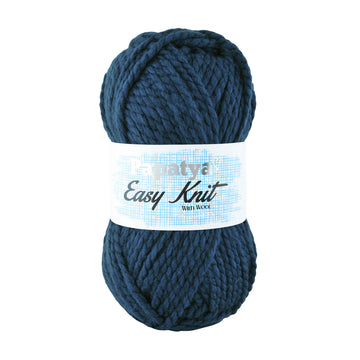 Lana Papatya Easy Knit Azul Oscuro # 5265