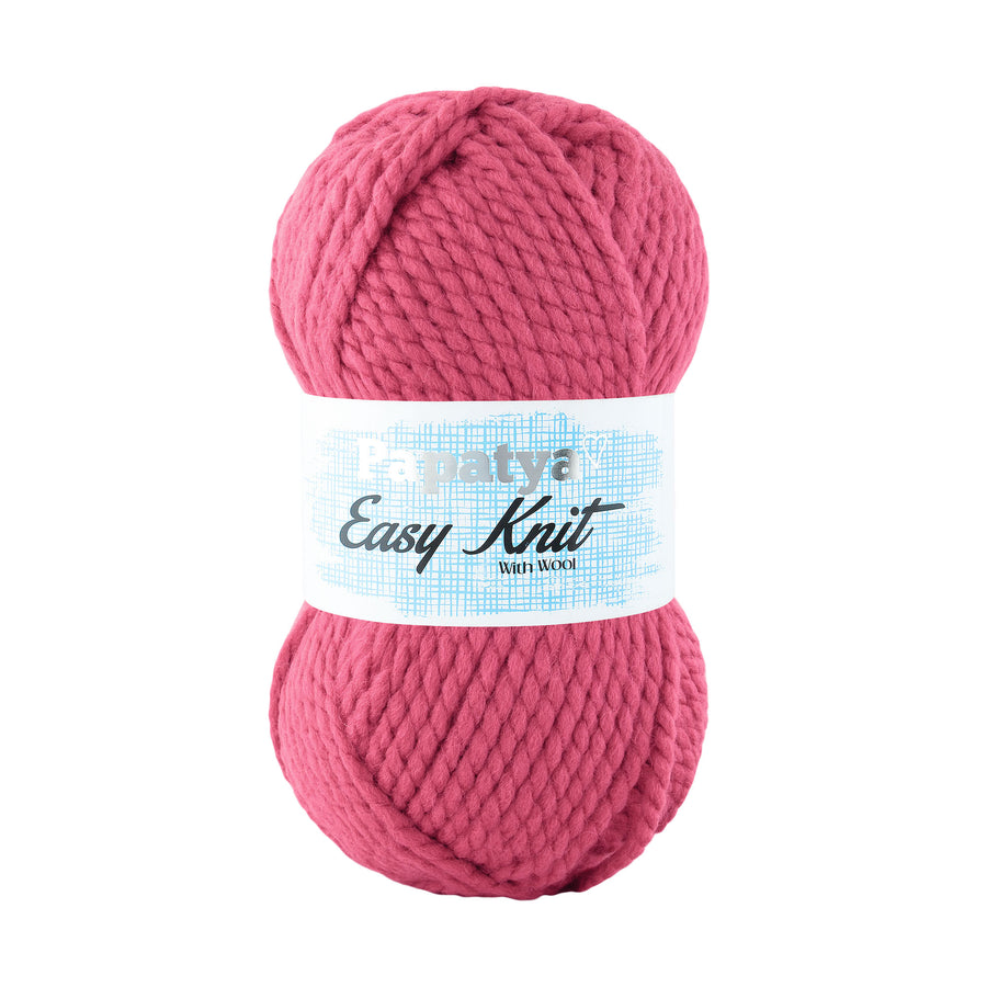 Lana Papatya Easy Knit Fucsia # 3340