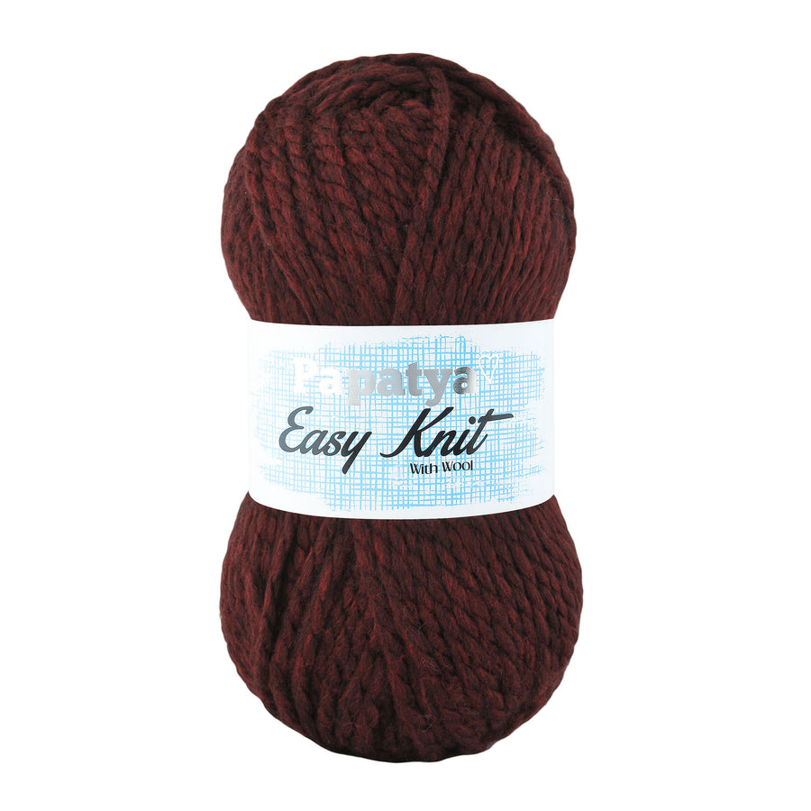Lana Papatya Easy Knit Vinotinto # 53280