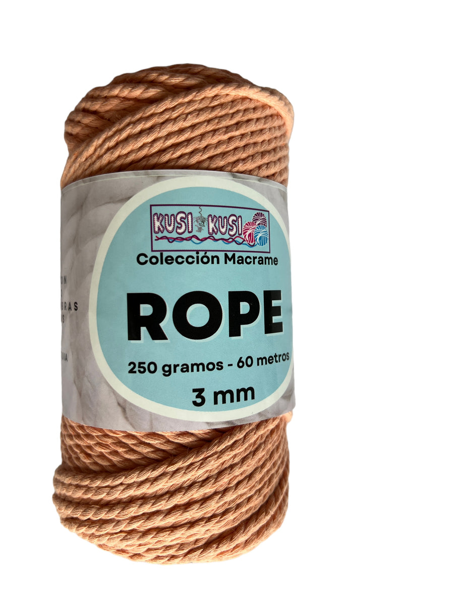 Lana Kusi Kusi Rope/Cuerda Curuba 3 mm # 703