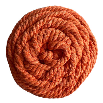 Lana Kusi Kusi Rope/Cuerda Naranja 3 mm # 702