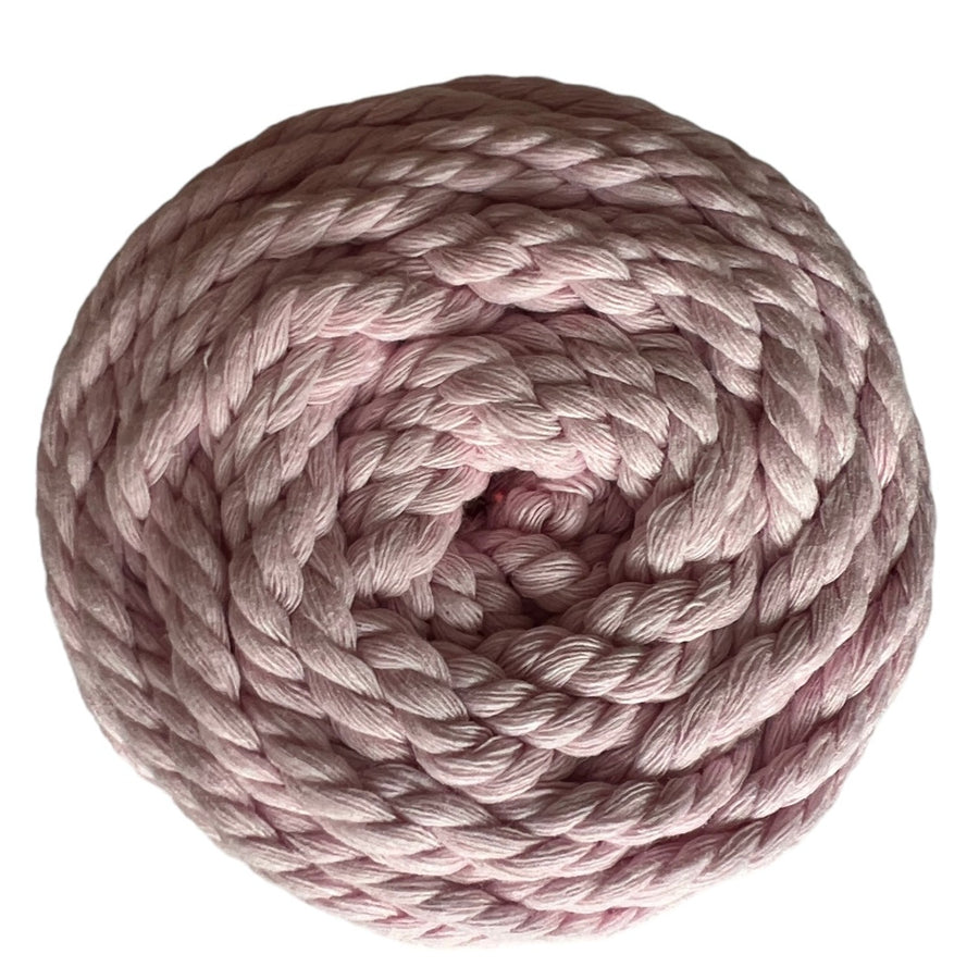 Lana Kusi Kusi Rope/Cuerda Rosado Palo de Rosa 3 mm # 406