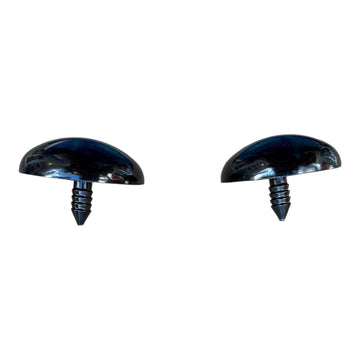 Ojos de seguridad negros con seguro 33 mm