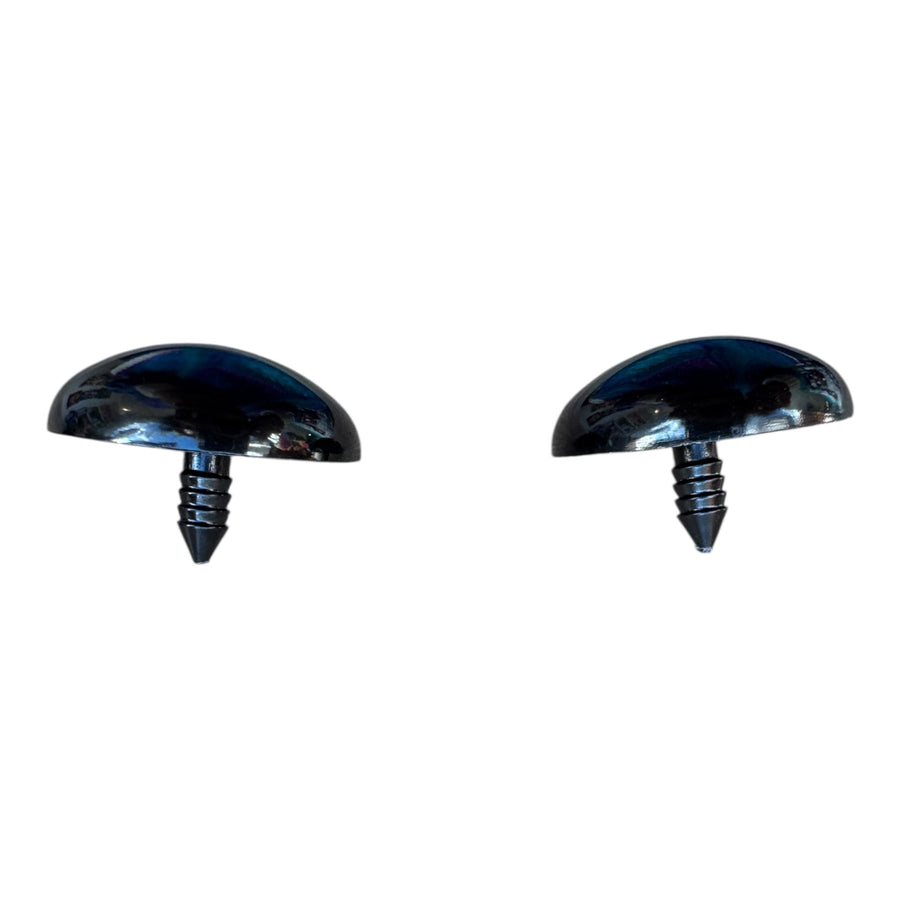 Ojos de seguridad negros con seguro 33 mm