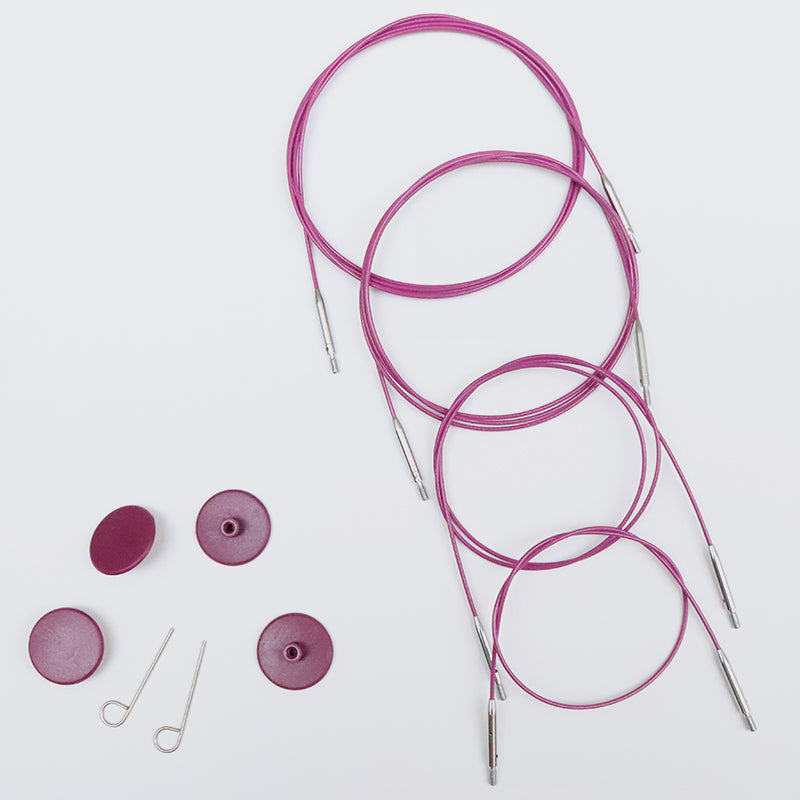 Cable KnitPro para agujas circulares intercambiables - Mercería el hilo rojo