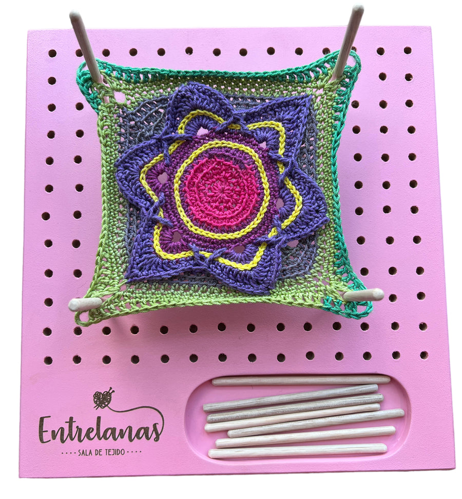 Tabla para Bloqueo de Tejido Color Rosado