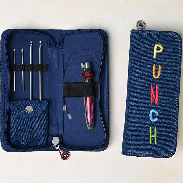 Kit Punch Needle Aguja Magica KnitPro Arcoiris Vibrant