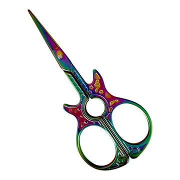 Tijera Guitarra Irisada 11 cm
