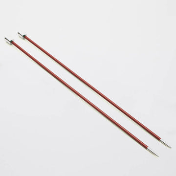 Aguja Knit Pro Tejer en Dos Zing Metalica 35 cm largo - 5.5 mm