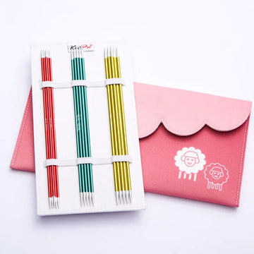 Set de Agujas Doble Punta Knit Pro Zing - 20 cm