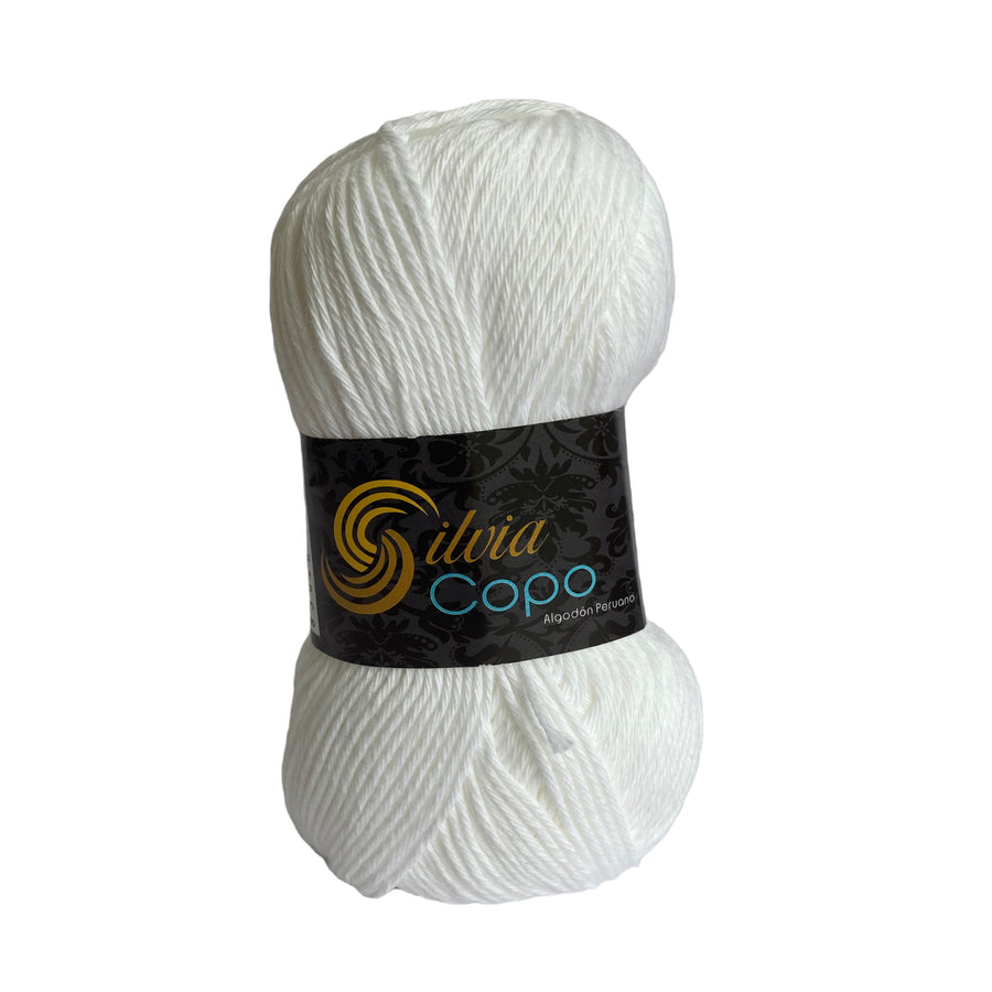 Hilo Silvia Copo Blanco # 100