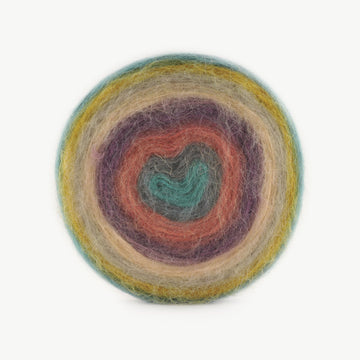 Lana Papatya Angora Cake Colores Matizado 612
