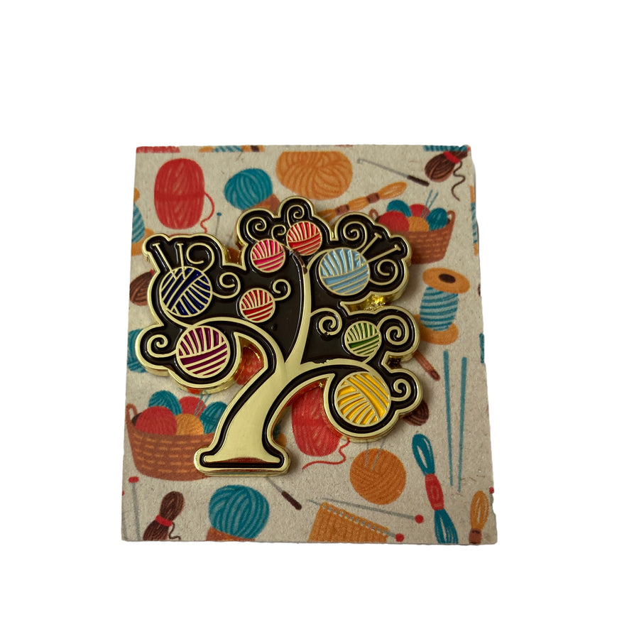 Pin decorativo Arbol de La Lana