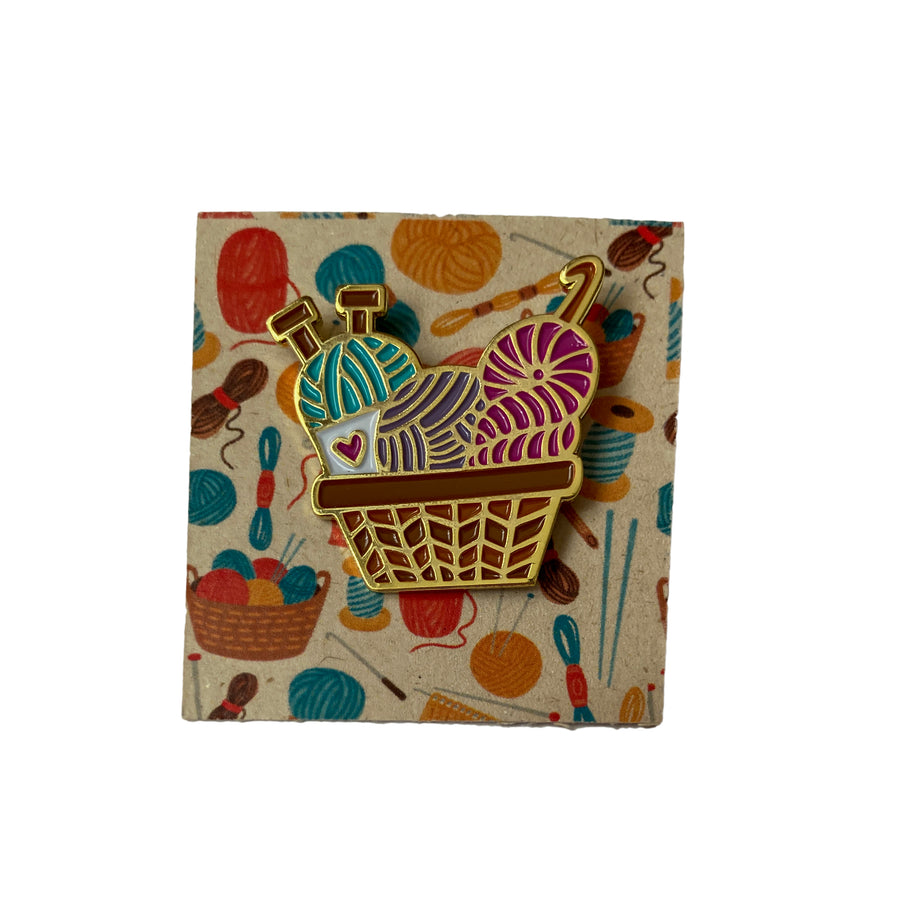 Pin decorativo Canasto de Lana