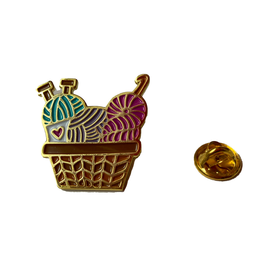 Pin decorativo Canasto de Lana