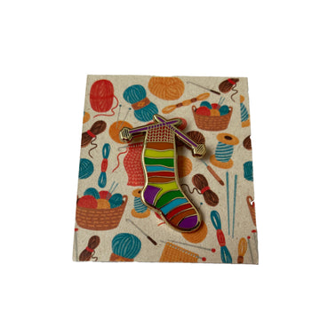 Pin decorativo Media tejida