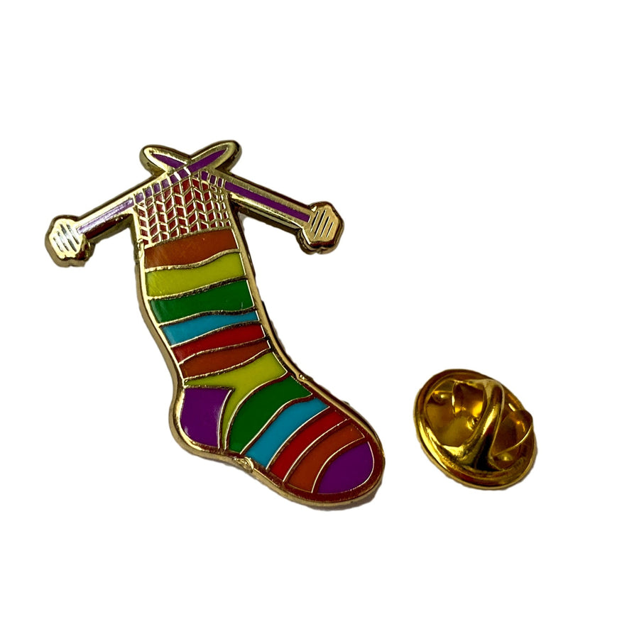 Pin decorativo Media tejida
