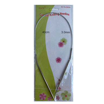 Aguja circular 3 mm - 40 cms