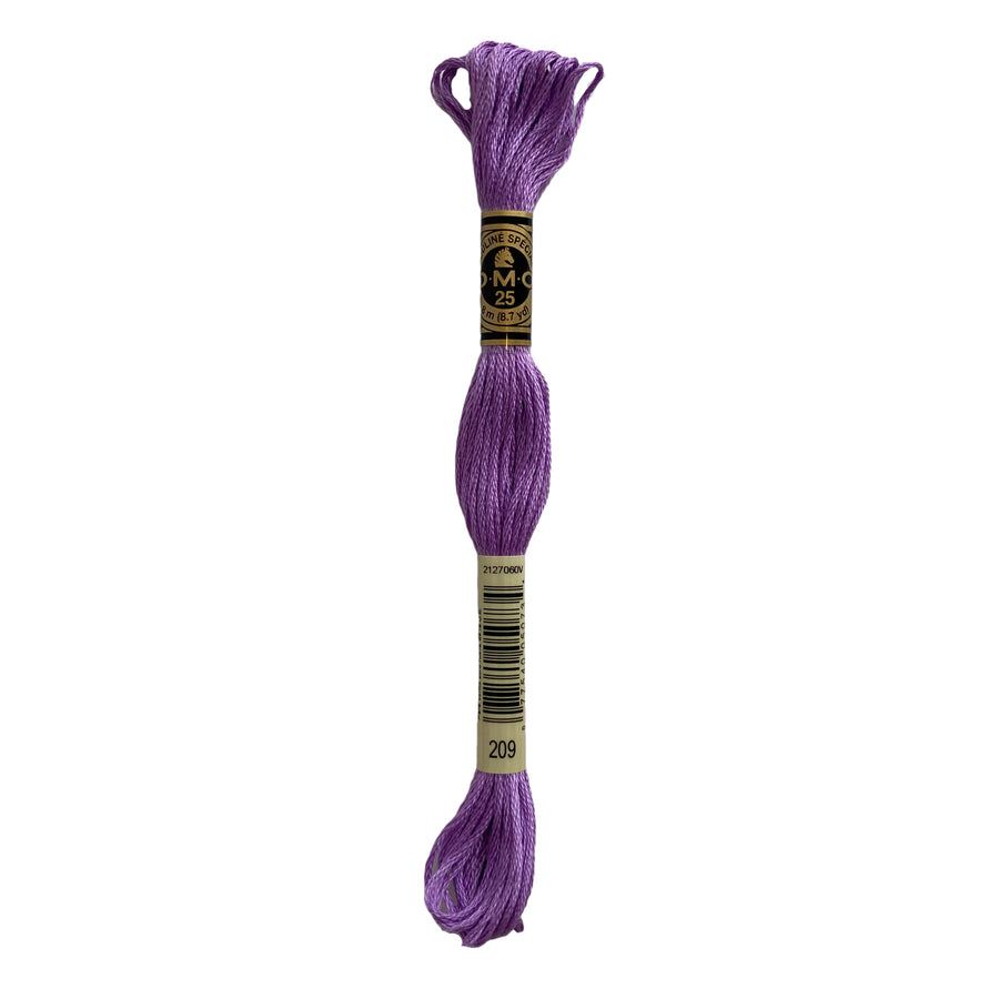 Hilo para Bordar DMC Mouliné Spécial - 209 - Morado