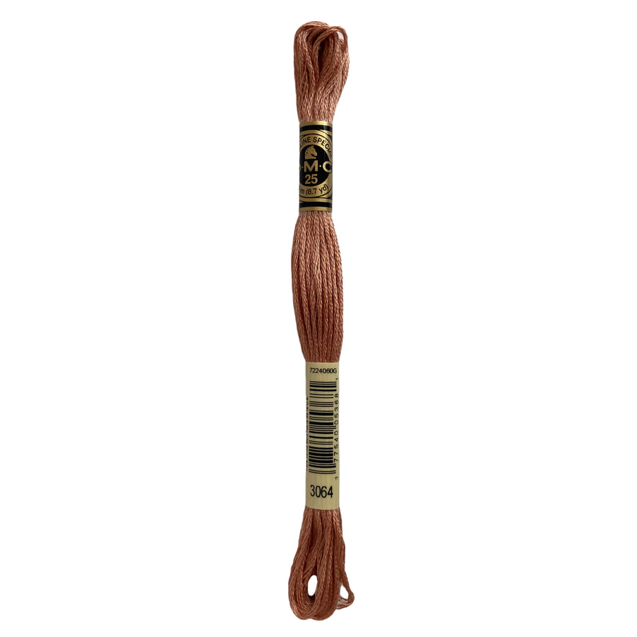 Hilo para Bordar DMC Mouliné Spécial - 3064 - Rosado