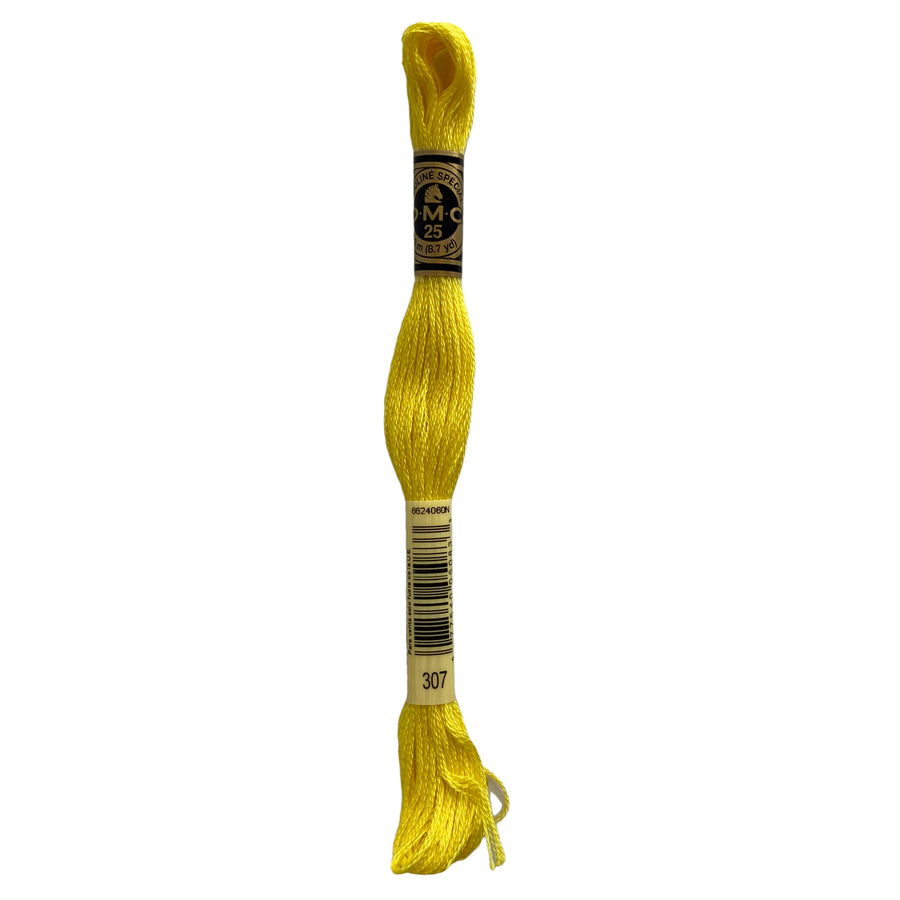 Hilo para Bordar DMC Mouliné Spécial - 307 - Amarillo