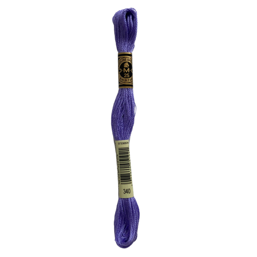 Hilo para Bordar DMC Mouliné Spécial - 340 - Morado