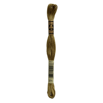 Hilo para Bordar DMC Mouliné Spécial - 371 - Beige / Dorado Claro