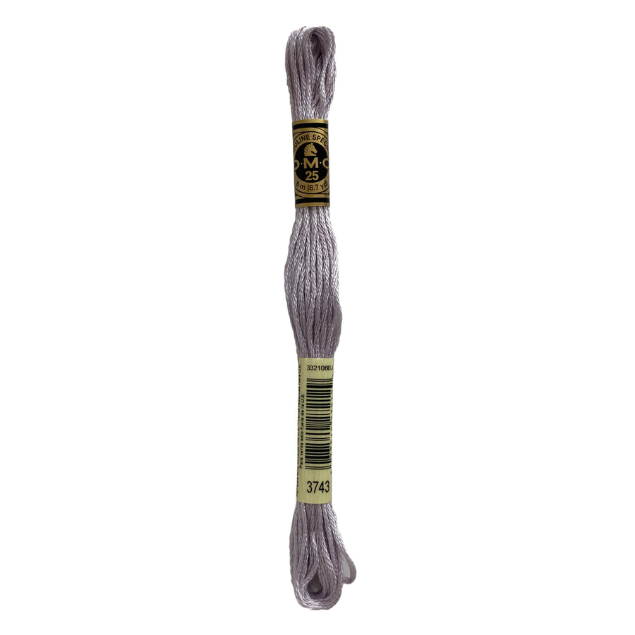 Hilo para Bordar DMC Mouliné Spécial - 3743 - Lila Claro