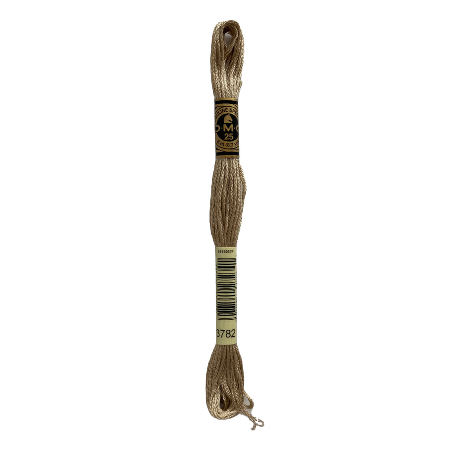 Hilo para Bordar DMC Mouliné Spécial - 3782 - Beige