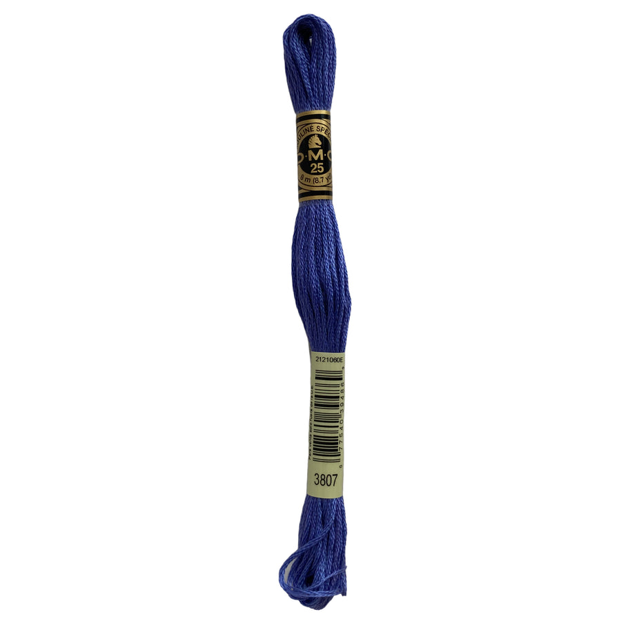 Hilo para Bordar DMC Mouliné Spécial - 3807 - Morado
