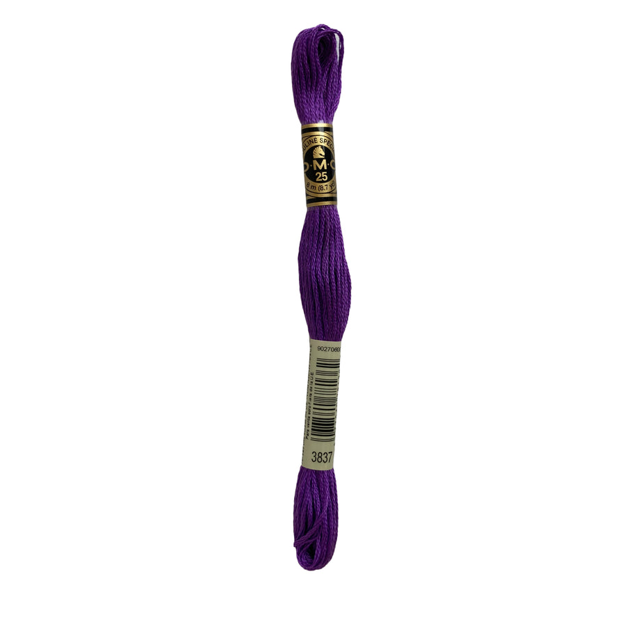 Hilo para Bordar DMC Mouliné Spécial - 3837 - Morado