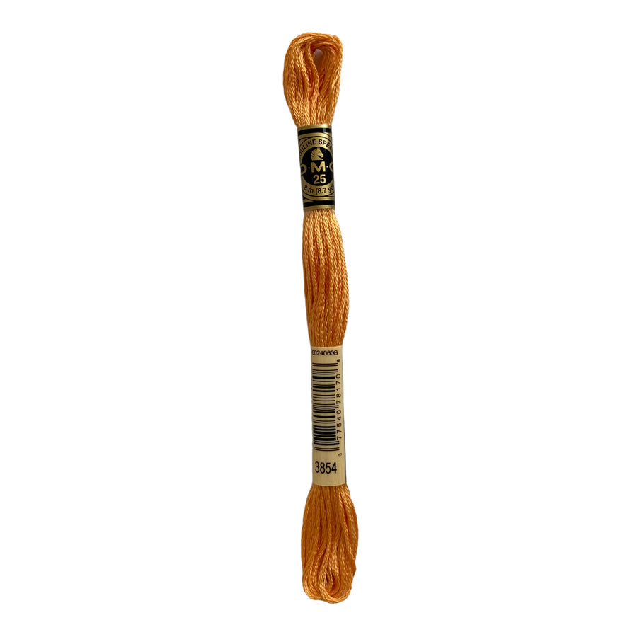 Hilo para Bordar DMC Mouliné Spécial - 3854 - Amarillo Mostaza