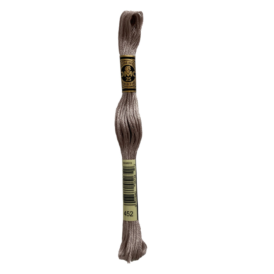 Hilo para Bordar DMC Mouliné Spécial - 452 - Gris Concha