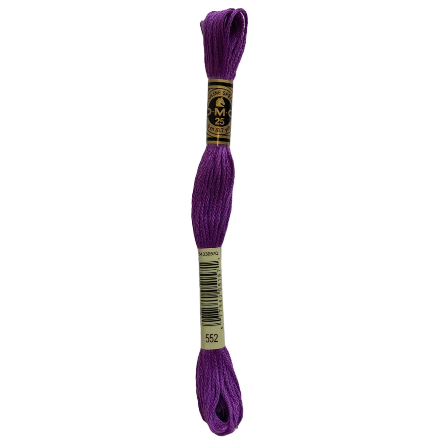 Hilo para Bordar DMC Mouliné Spécial - 552 - Morado