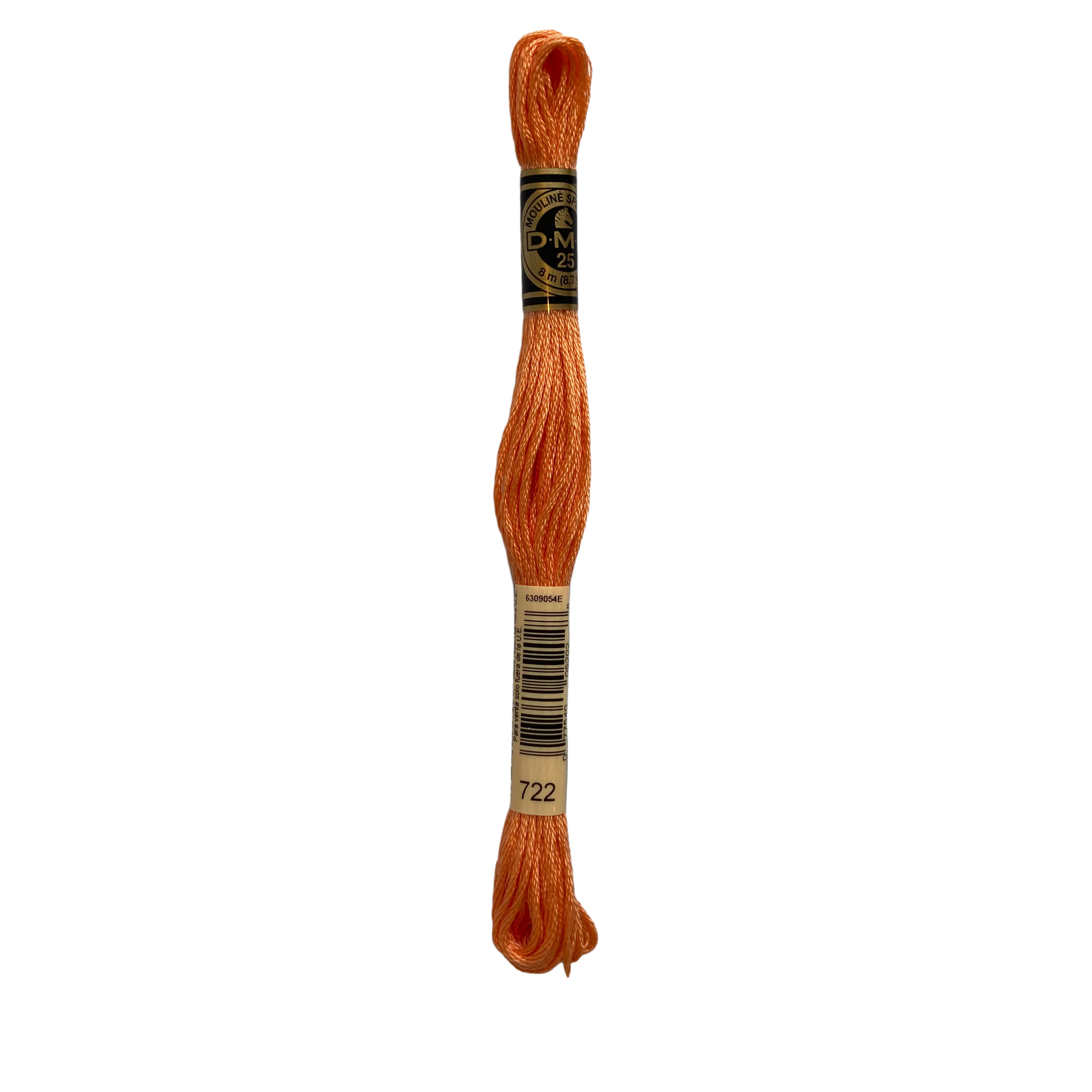 Hilo para Bordar DMC Mouliné Spécial - 722 - Naranja – Entrelanas Sala ...