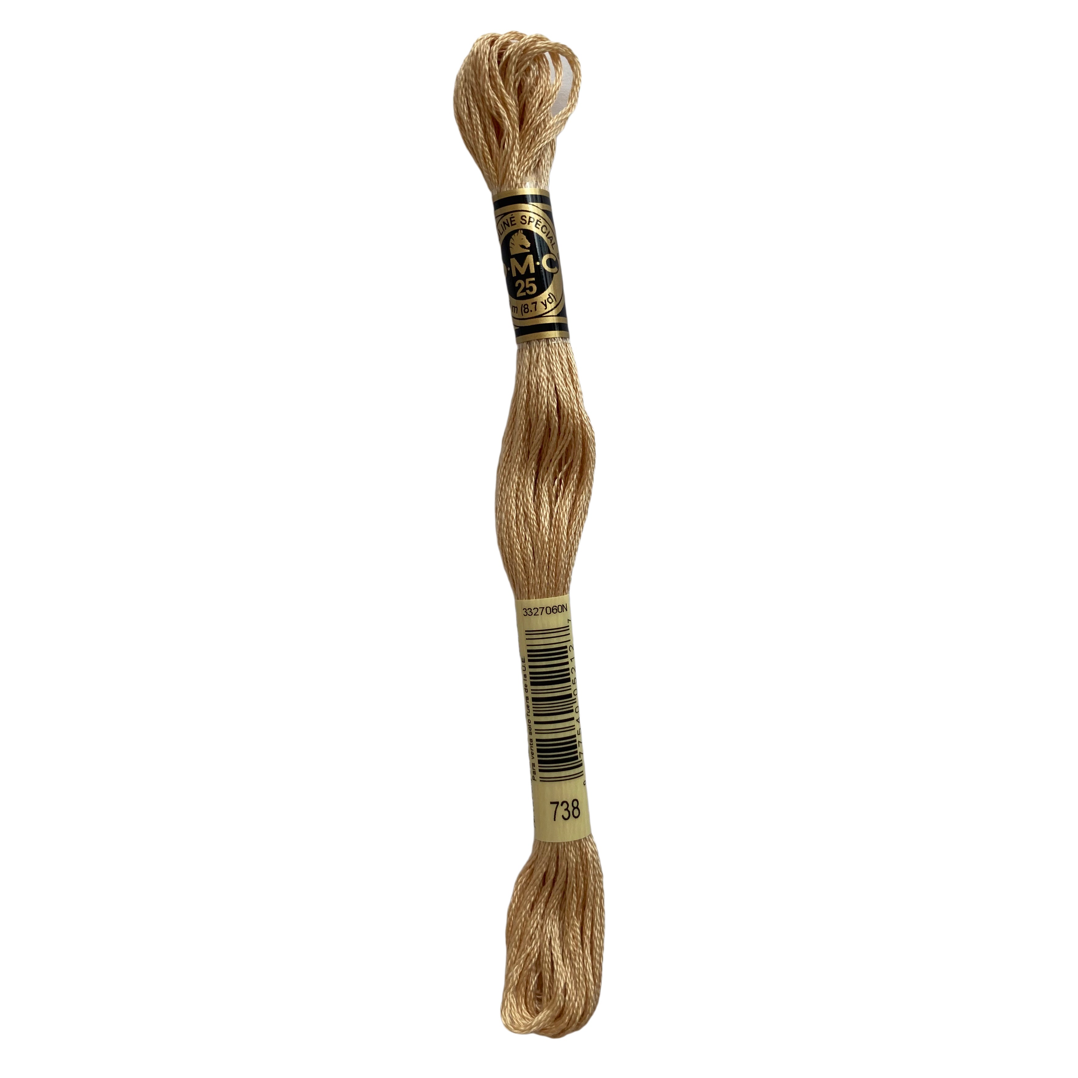 Hilo para Bordar DMC Mouliné Spécial - 738 - Beige – Entrelanas Sala de ...