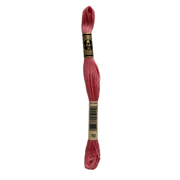Hilo para Bordar DMC Mouliné Spécial - 760 - Rosado
