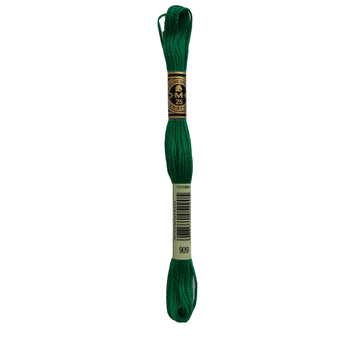 Hilo para Bordar DMC Mouliné Spécial - 909 - Verde