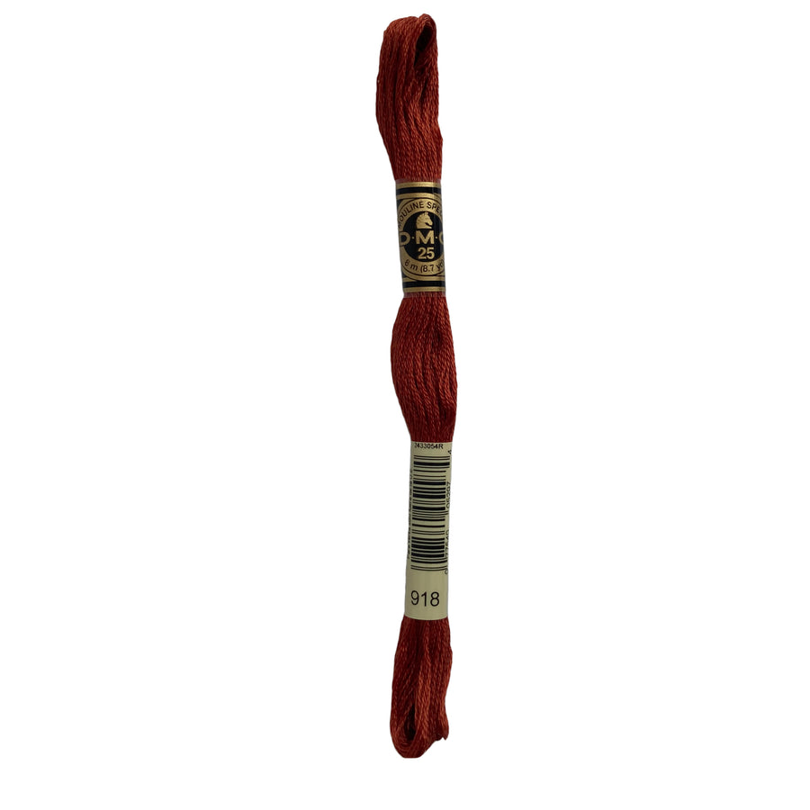 Hilo para Bordar DMC Mouliné Spécial - 918 - Terracota