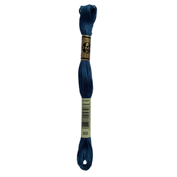 Hilo para Bordar DMC Mouliné Spécial - 930 - Azul