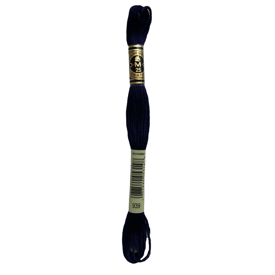 Hilo para Bordar DMC Mouliné Spécial - 939 - Azul Oscuro