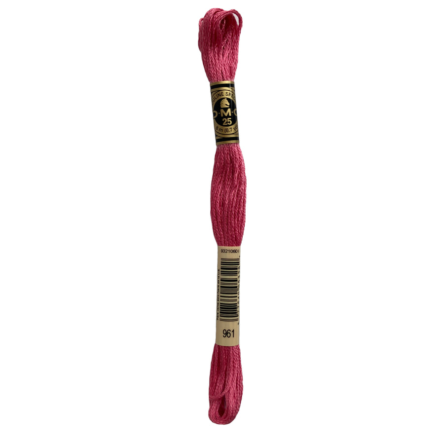 Hilo para Bordar DMC Mouliné Spécial - 961 - Rosado