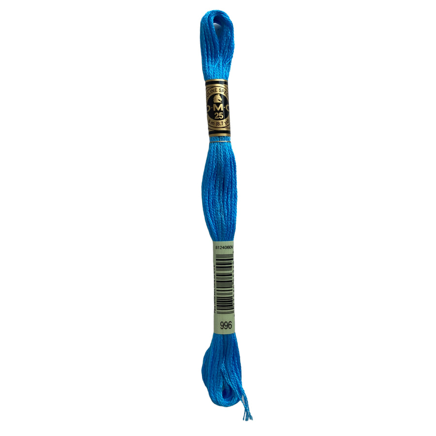 Hilo para Bordar DMC Mouliné Spécial - 996 - Azul