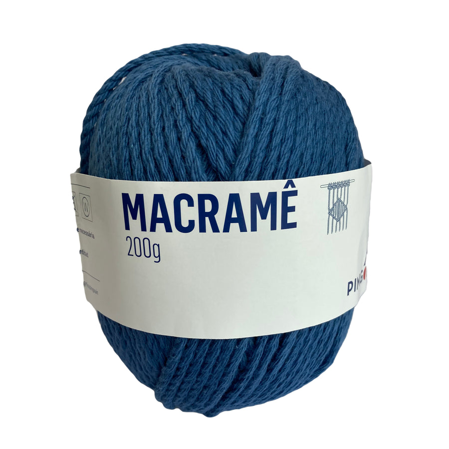 Hilo Pingouin Macrame Azul #567