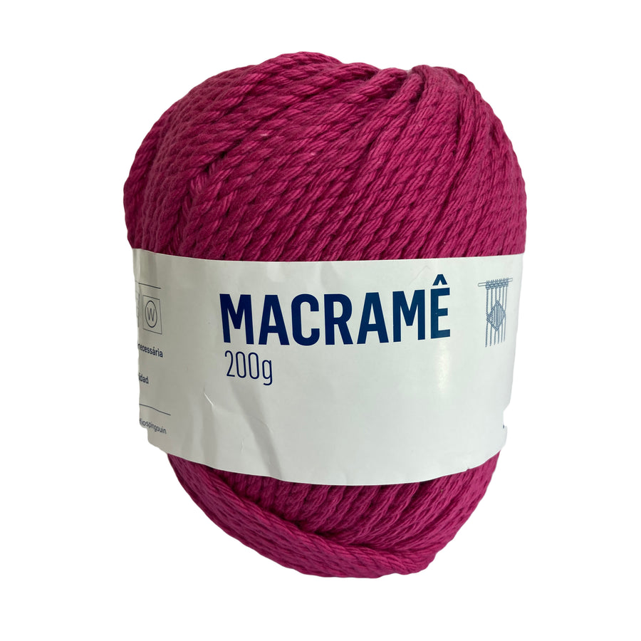 Hilo Pingouin Macrame Magenta #9116