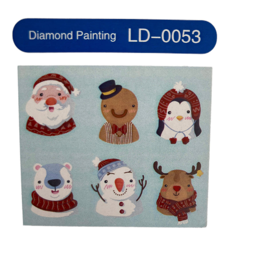 Kit de Pintura con Diamantes 5D - Diamond Paint - Navidad - LD-0053