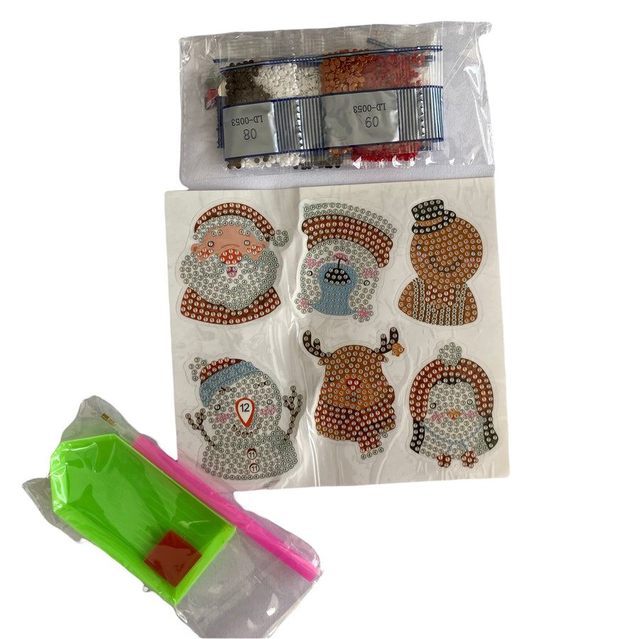 Kit de Pintura con Diamantes 5D - Diamond Paint - Navidad - LD-0053