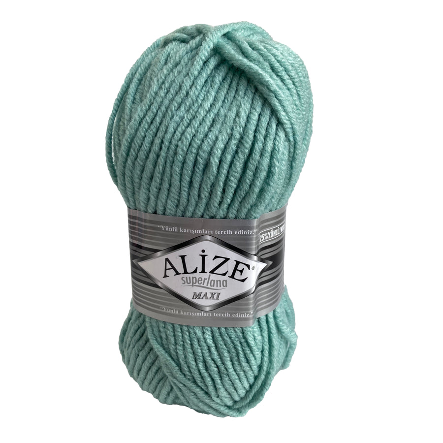 Alize Super Lana Maxi Verde Menta #463