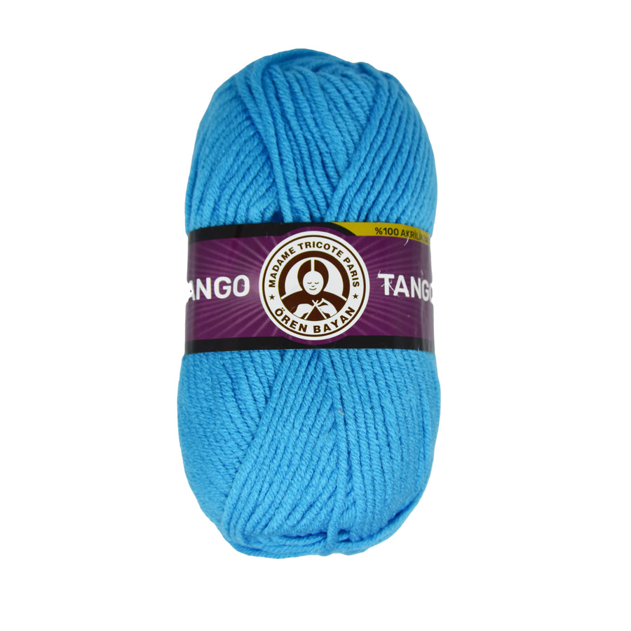 Lana Diktas Madame Tricote Tango Azul Claro #025