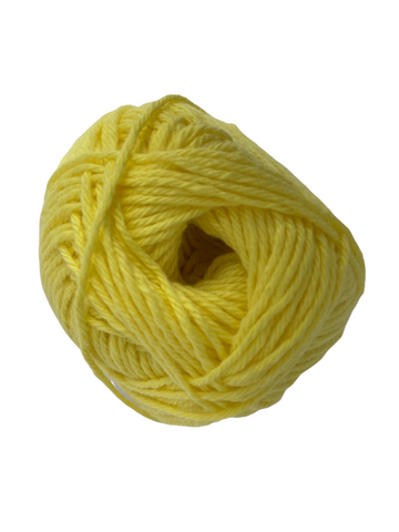 Hilo Grapa Amigucotton Unicolor Amarillo Claro #18